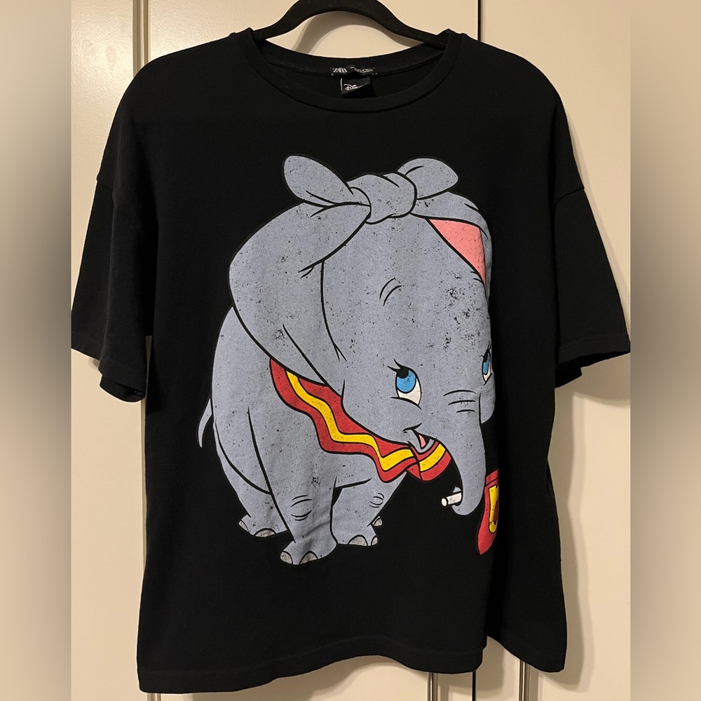 Zara Disney Dumbo Tshirt Size Medium